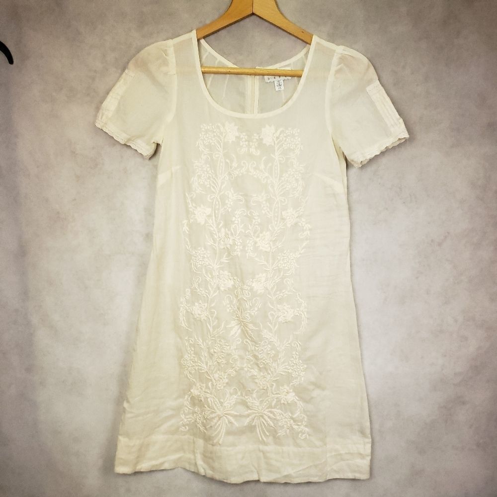 Kimchi Blue Cream Mini Dress